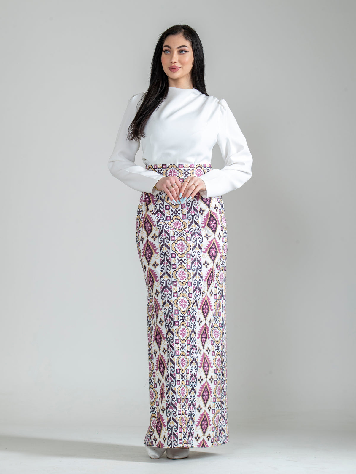 Embroidered dress