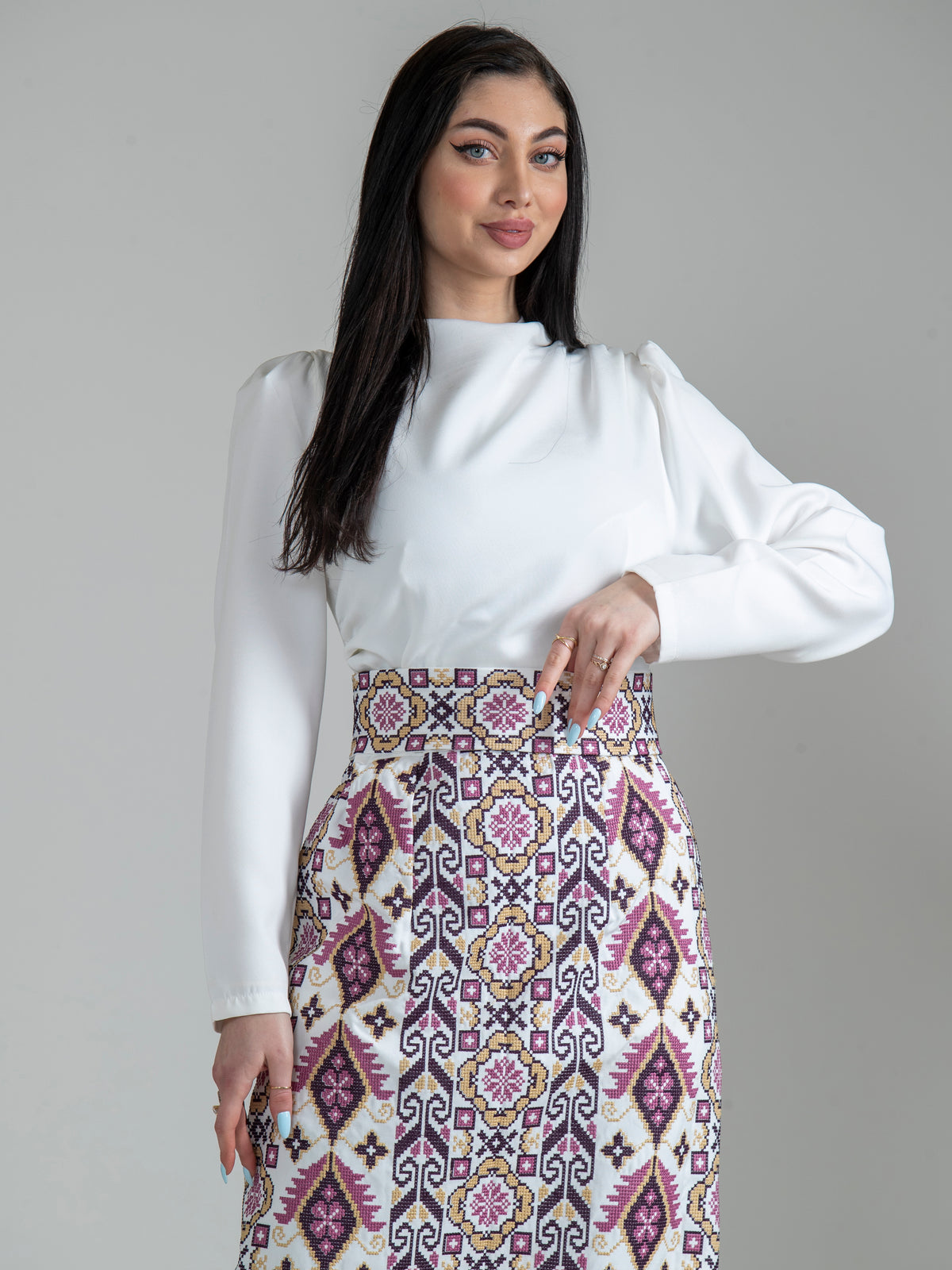 Embroidered dress