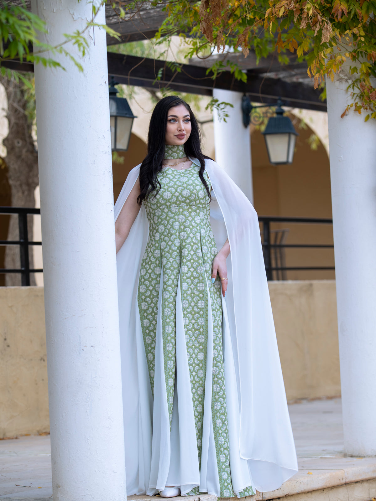 Dana embroidered dress