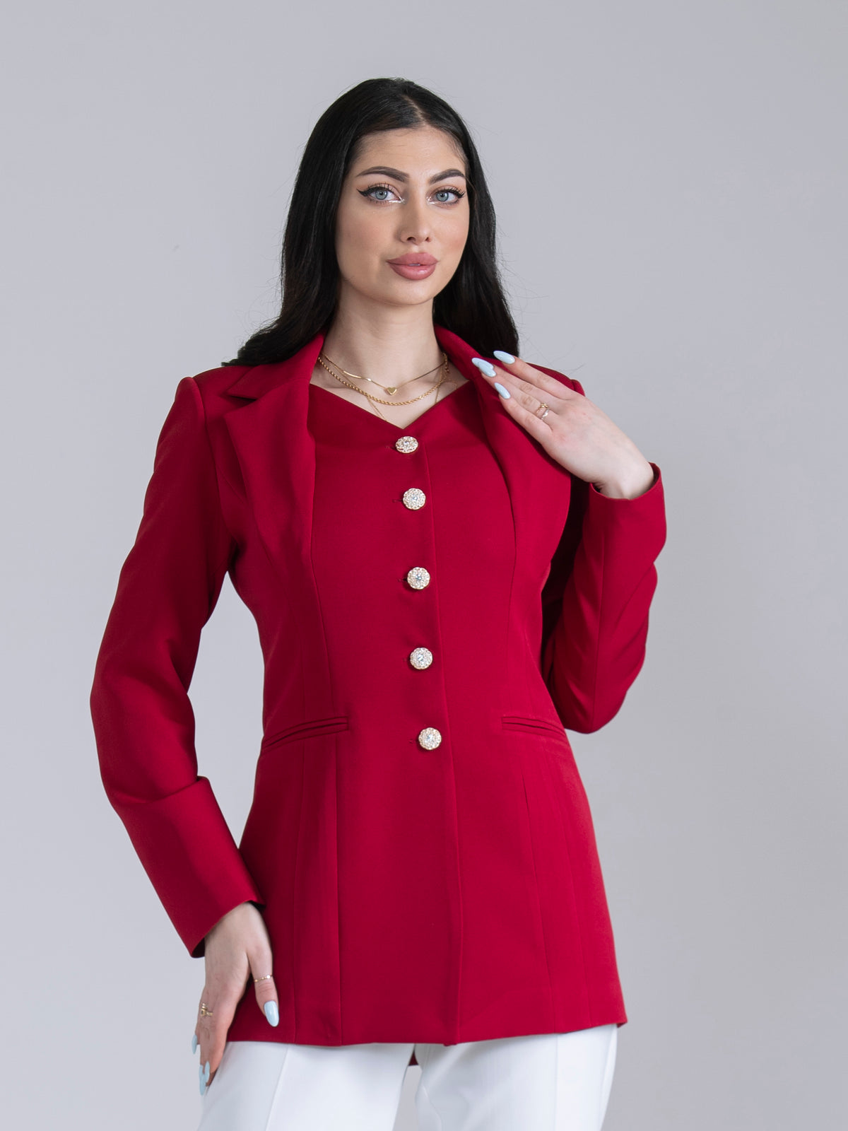 Modern Formal Jacket - She Chocolate