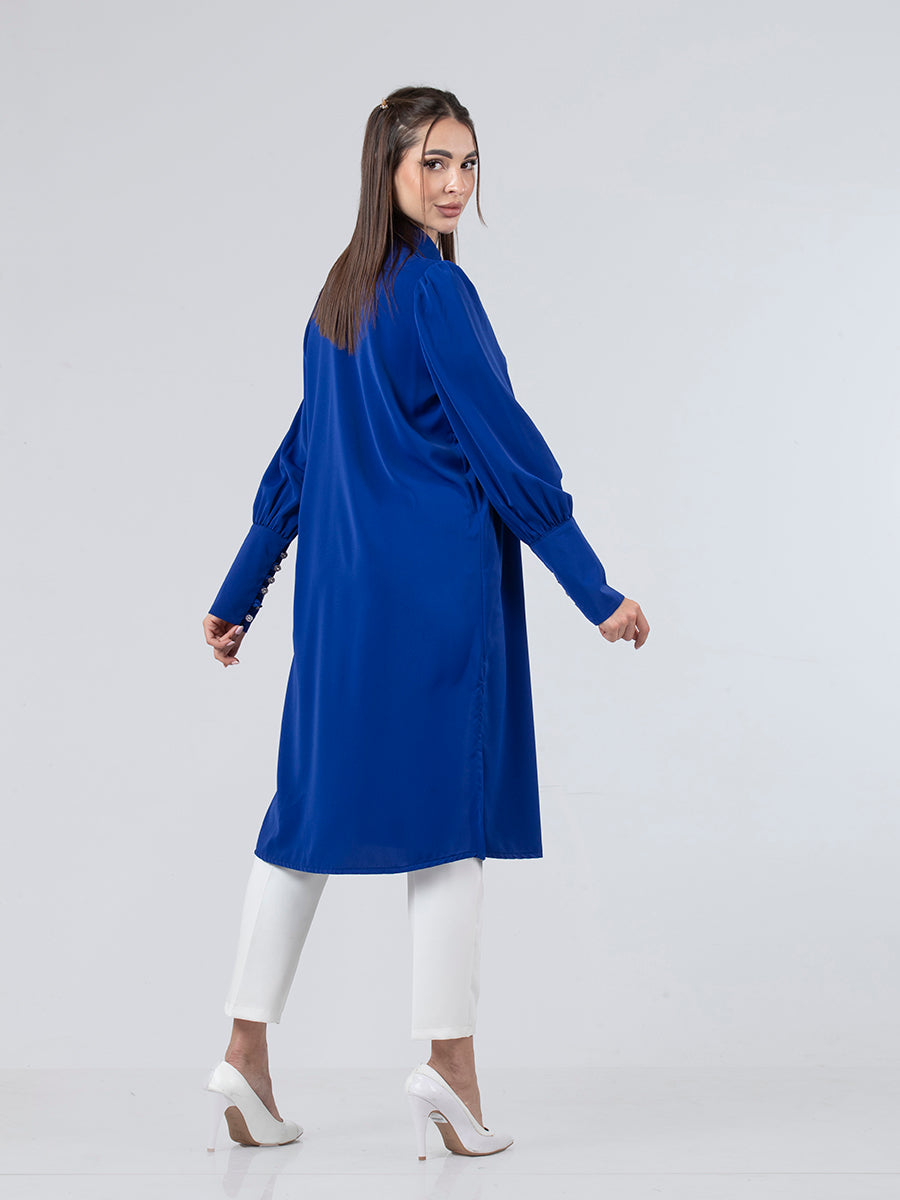 Soft Modest Long Shirt, Sizes 38–52