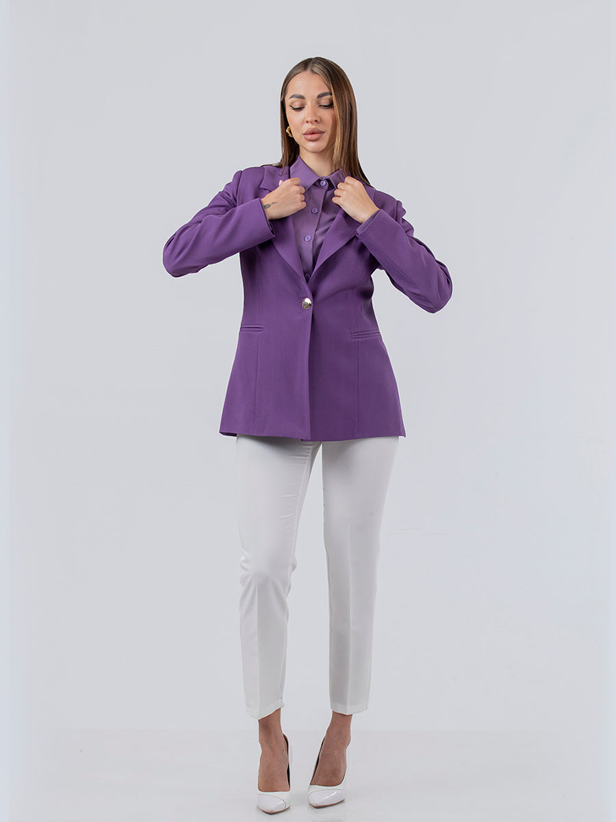 Hessa Blazer & Shirt Set, Sizes 38–52