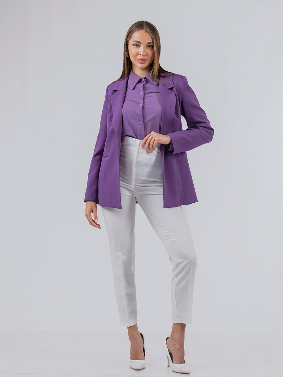 Hessa Blazer & Shirt Set, Sizes 38–52