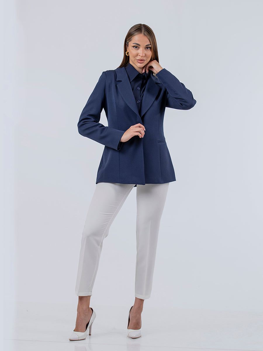 Hessa Blazer & Shirt Set, Sizes 38–52
