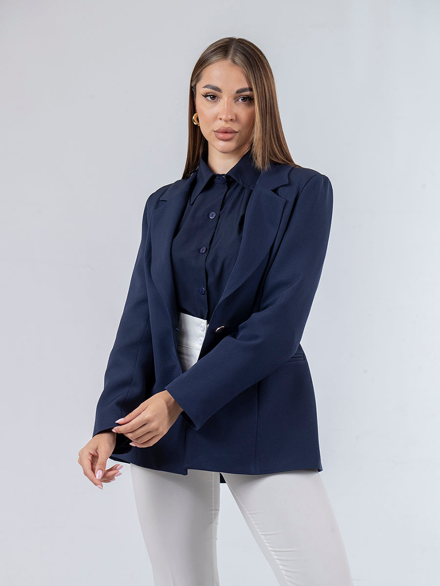 Hessa Blazer & Shirt Set, Sizes 38–52