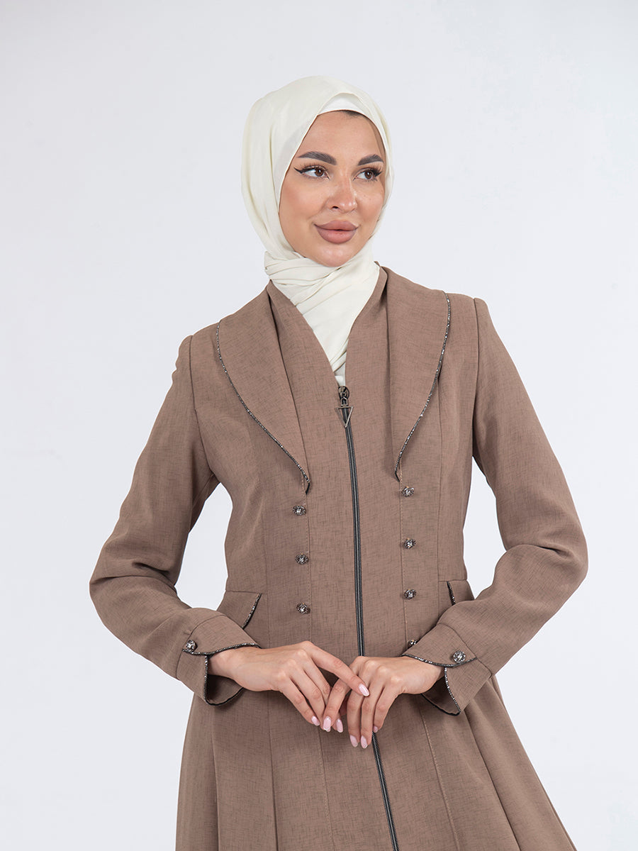 Eastern Essence Jilbab with Rhinestones
