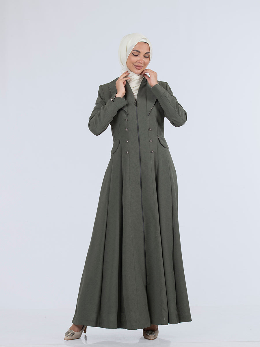 Eastern Essence Jilbab with Rhinestones