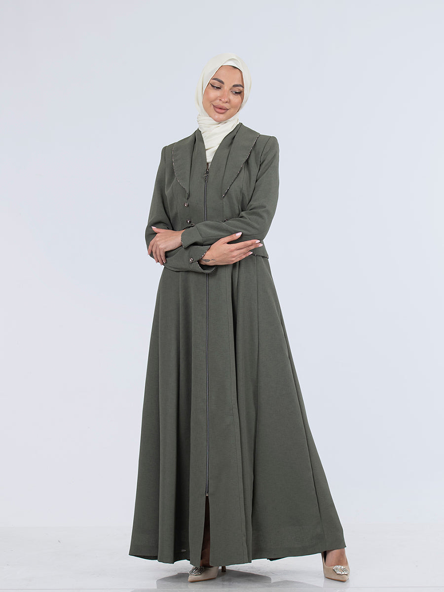 Eastern Essence Jilbab with Rhinestones