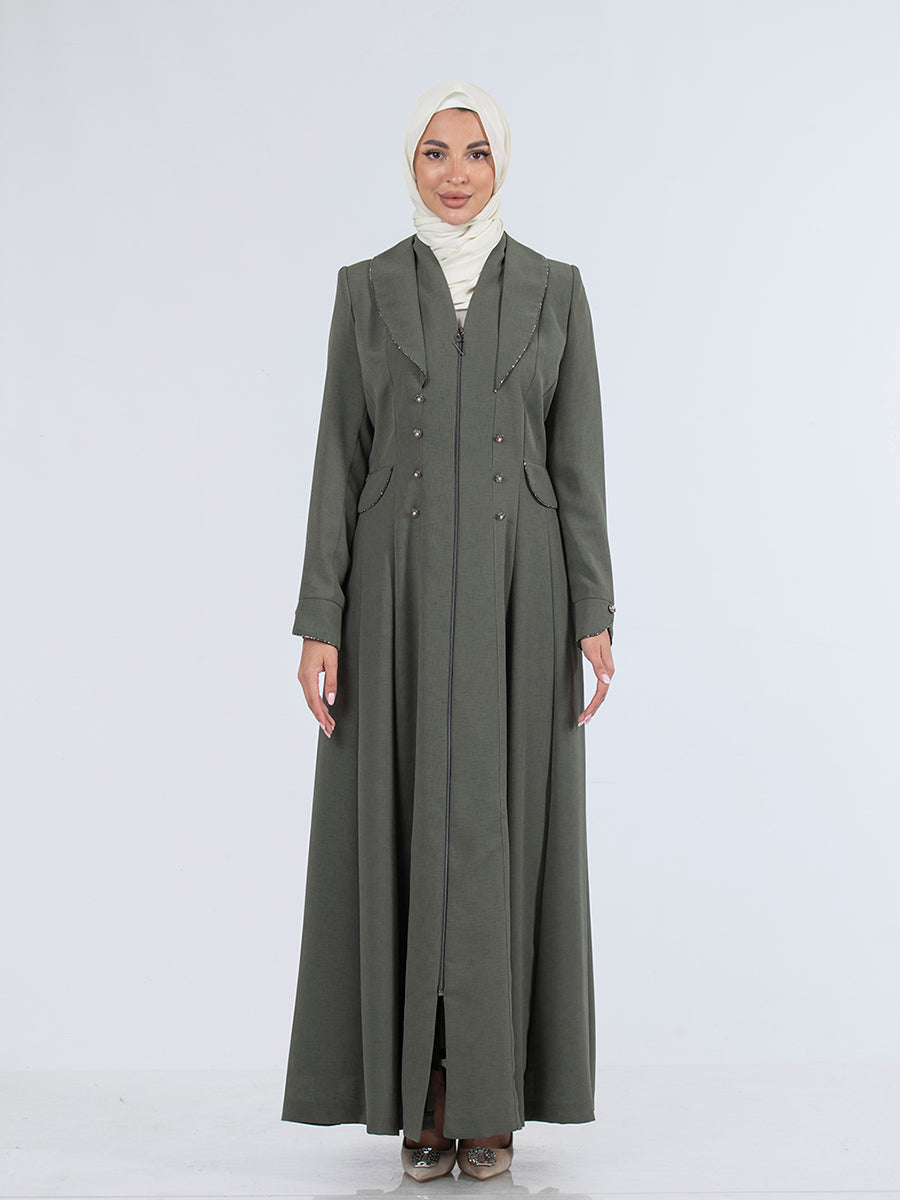 Eastern Essence Jilbab with Rhinestones