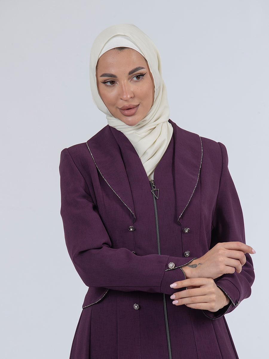 Eastern Essence Jilbab with Rhinestones