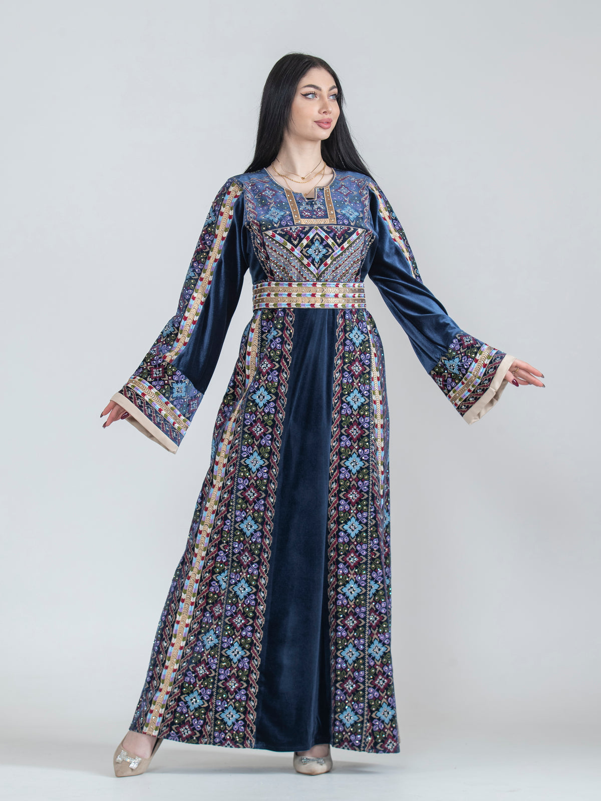 The Embroidered Cypress Jerusalem Women’s Thobe