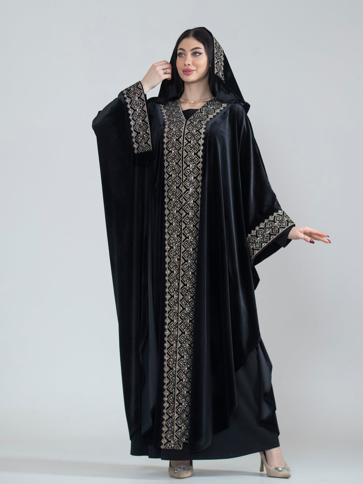 Women's winter warm abaya