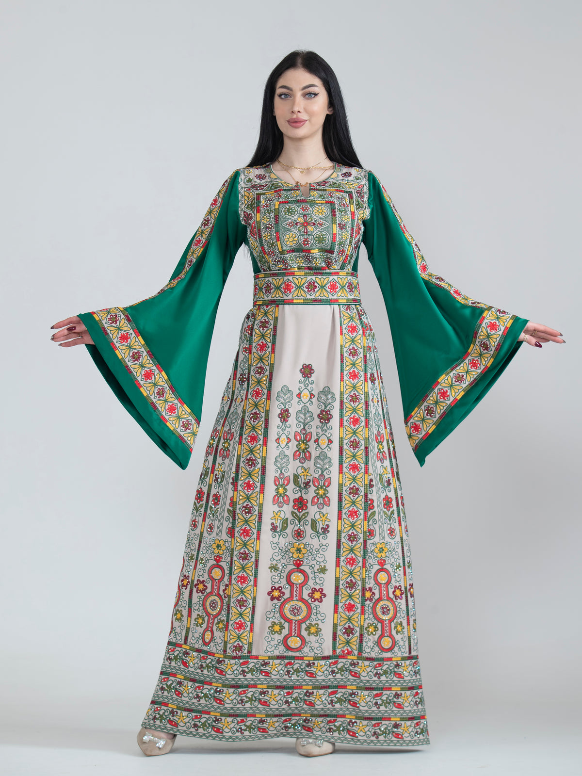Embroidered Women’s Galilean Rose Thobe
