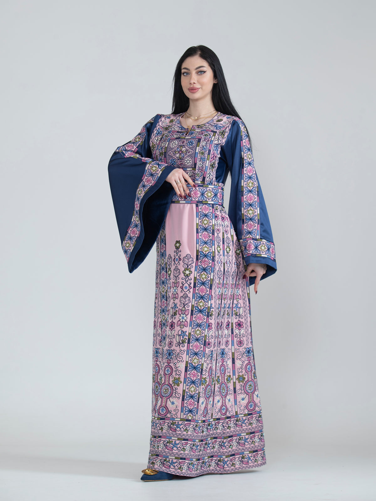 Embroidered Women’s Galilean Rose Thobe