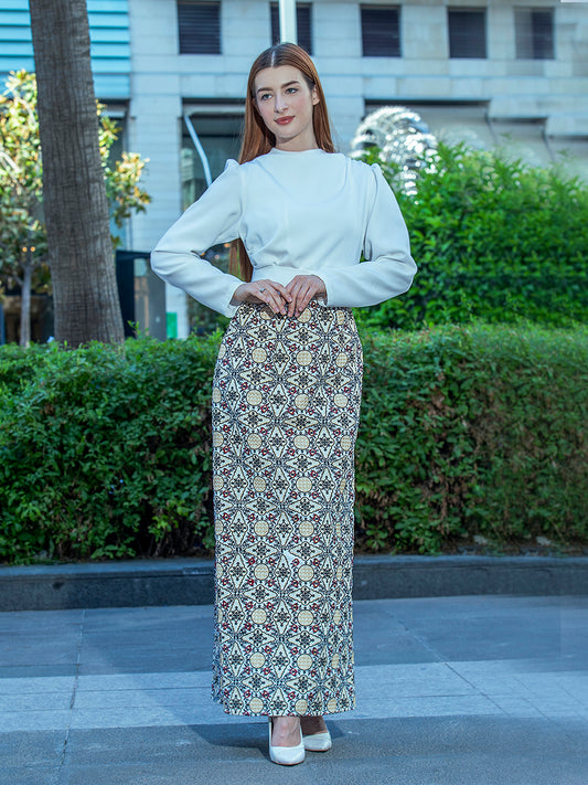Embroidered dress