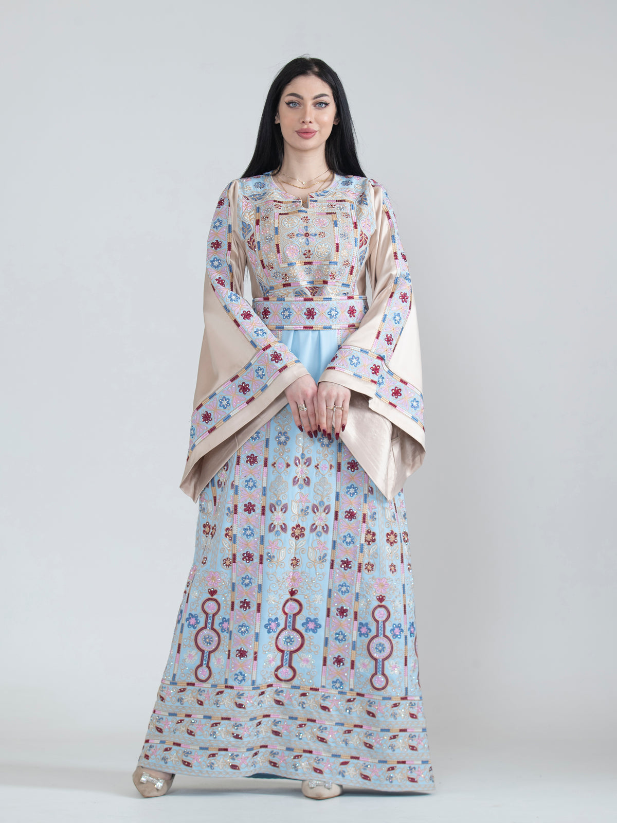 Embroidered Women’s Galilean Rose Thobe