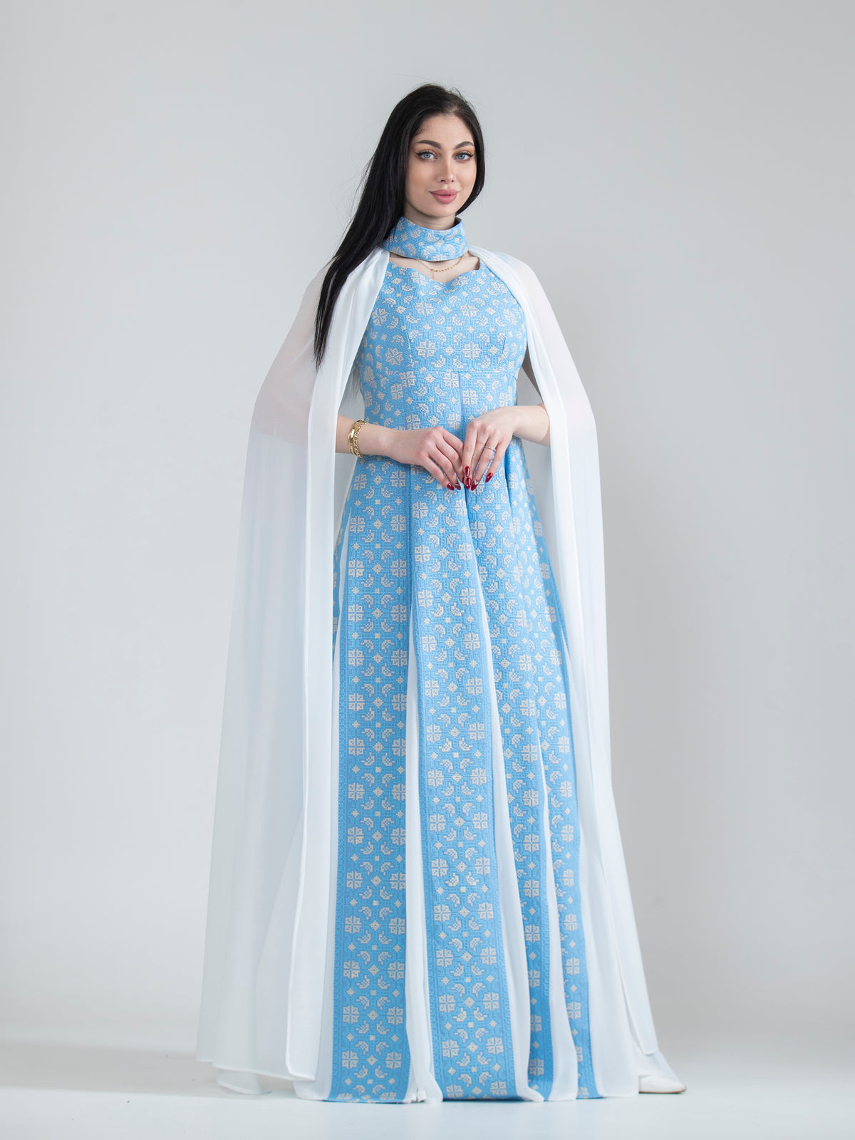 Dana embroidered dress