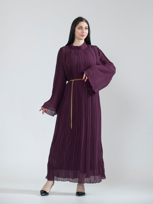 Women's pleated dress