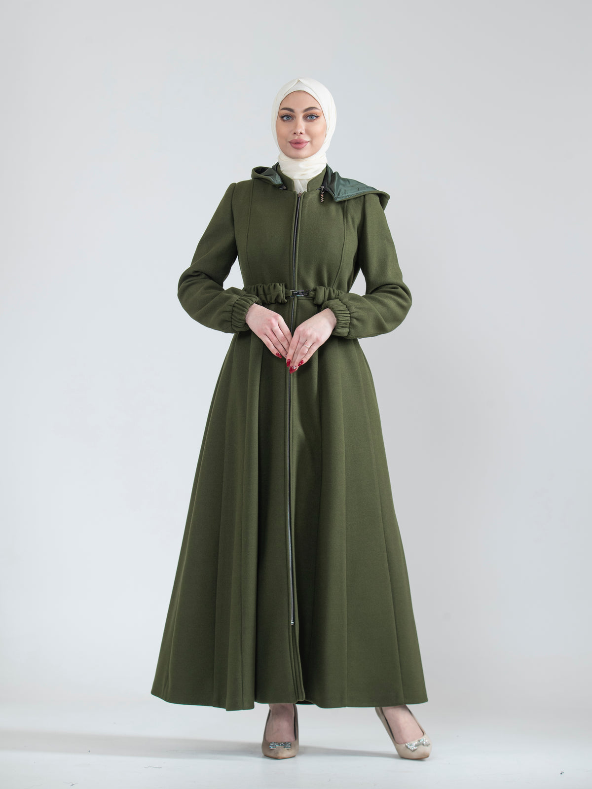 Women’s Winter Nada Jilbab with Detachable Hood