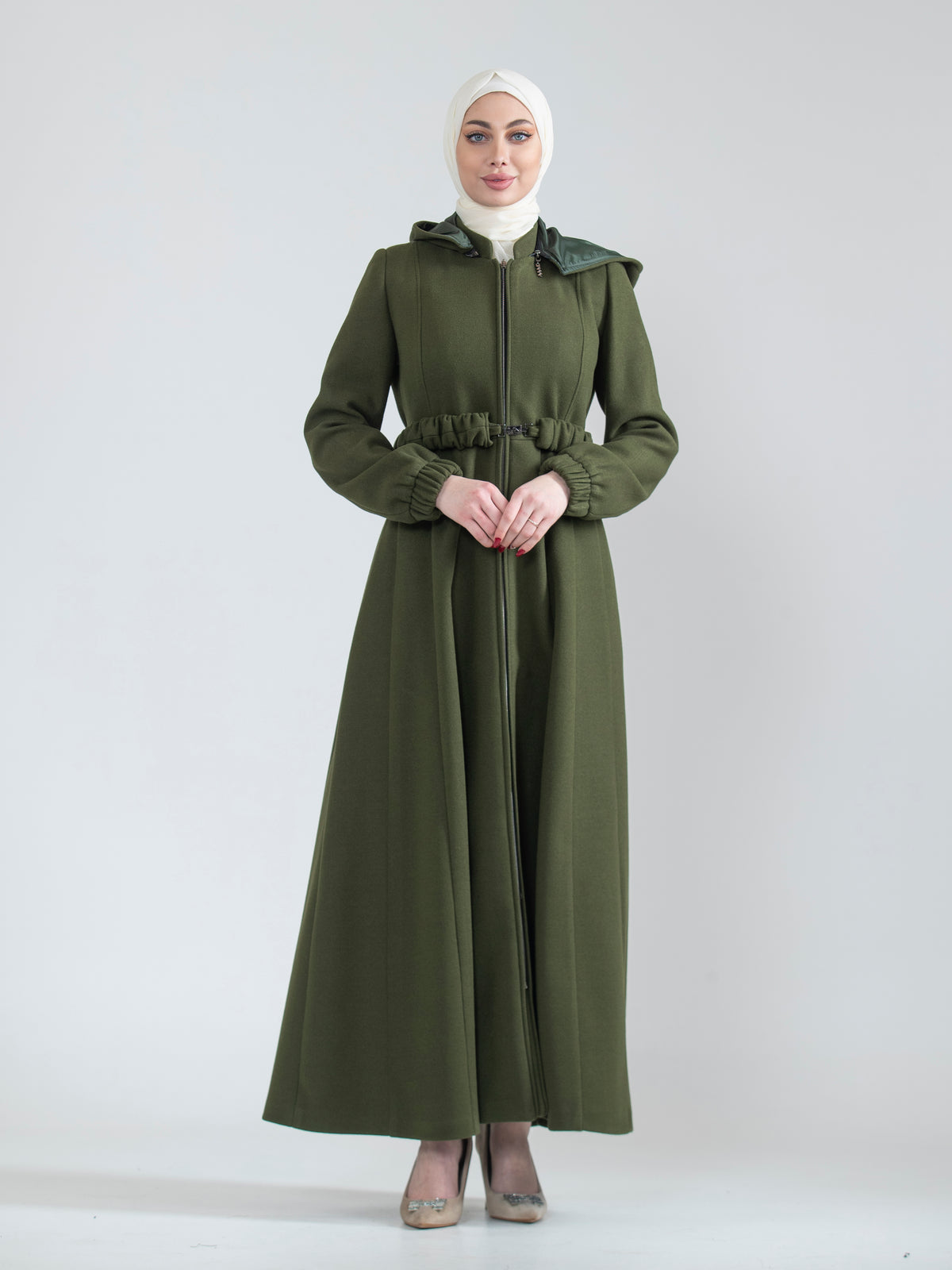 Women’s Winter Nada Jilbab with Detachable Hood