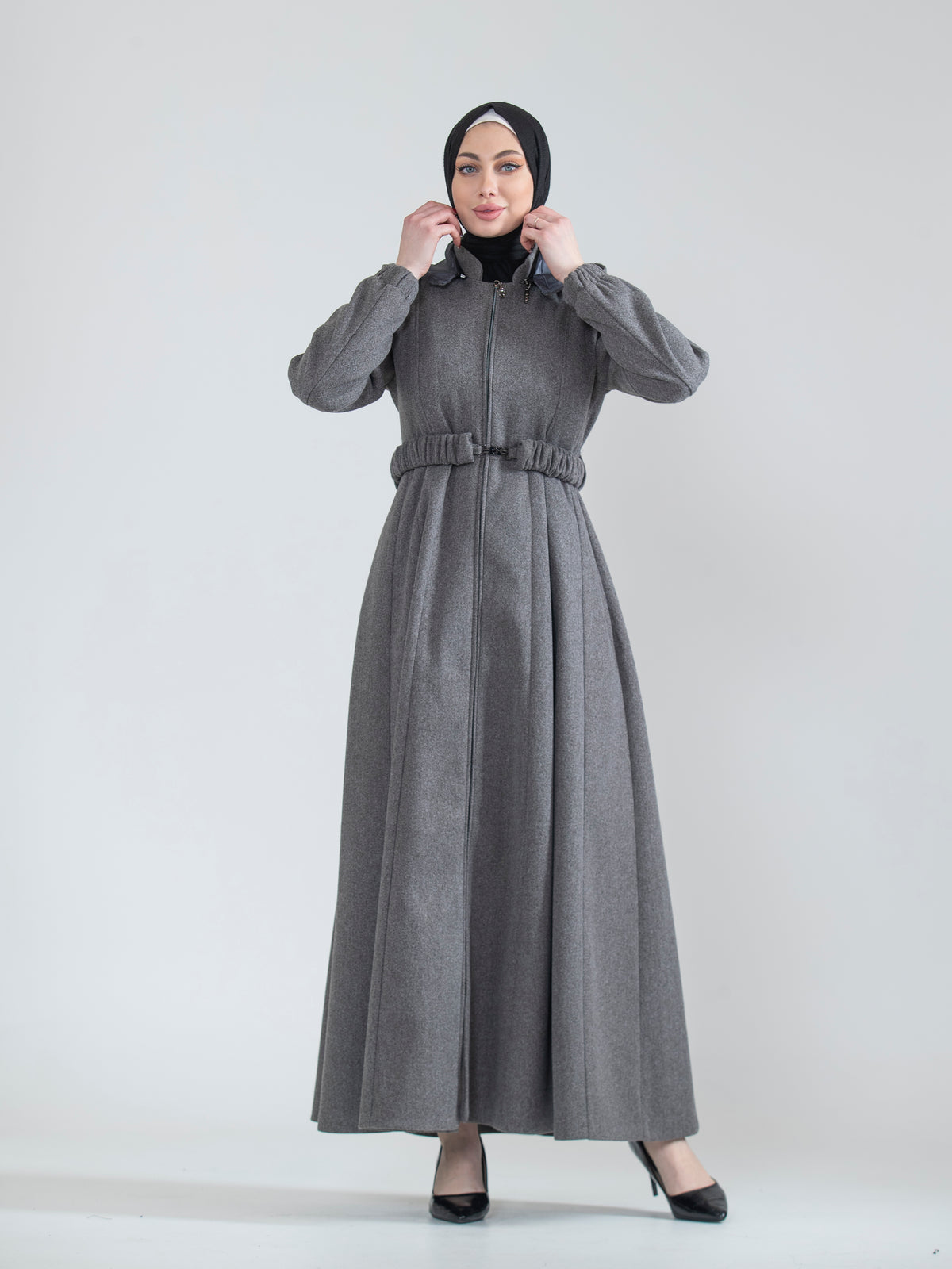 Women’s Winter Nada Jilbab with Detachable Hood