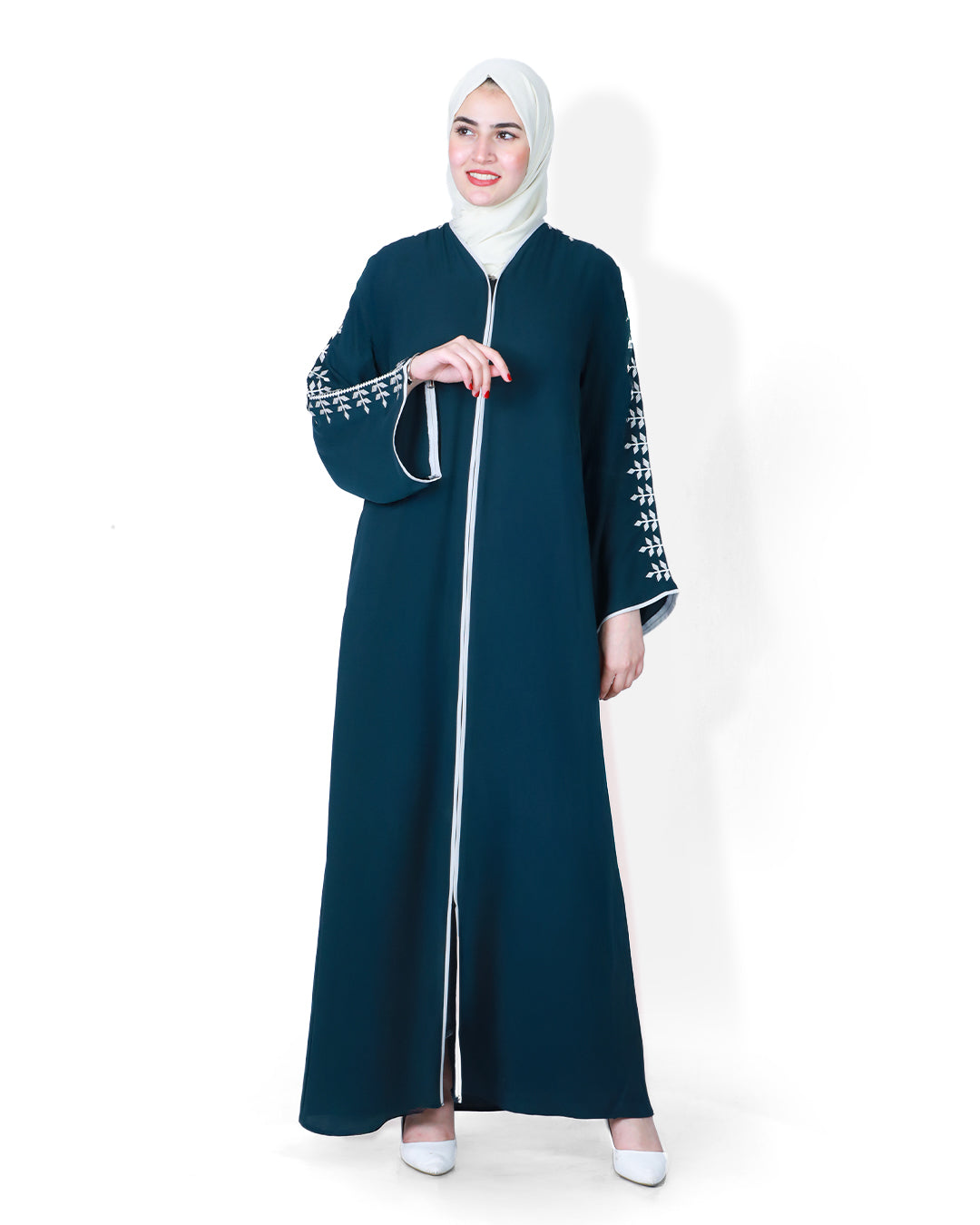 Two Moons Mother & Daughter Embroidered Abaya