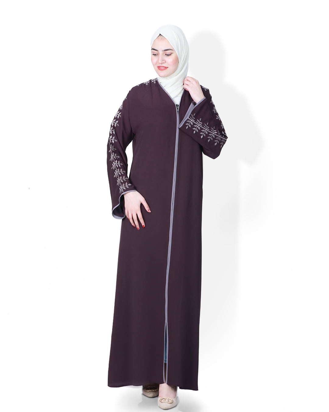 Two Moons Mother & Daughter Embroidered Abaya