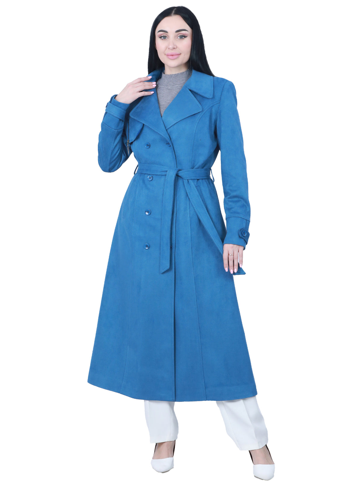 Women's long winter jacket