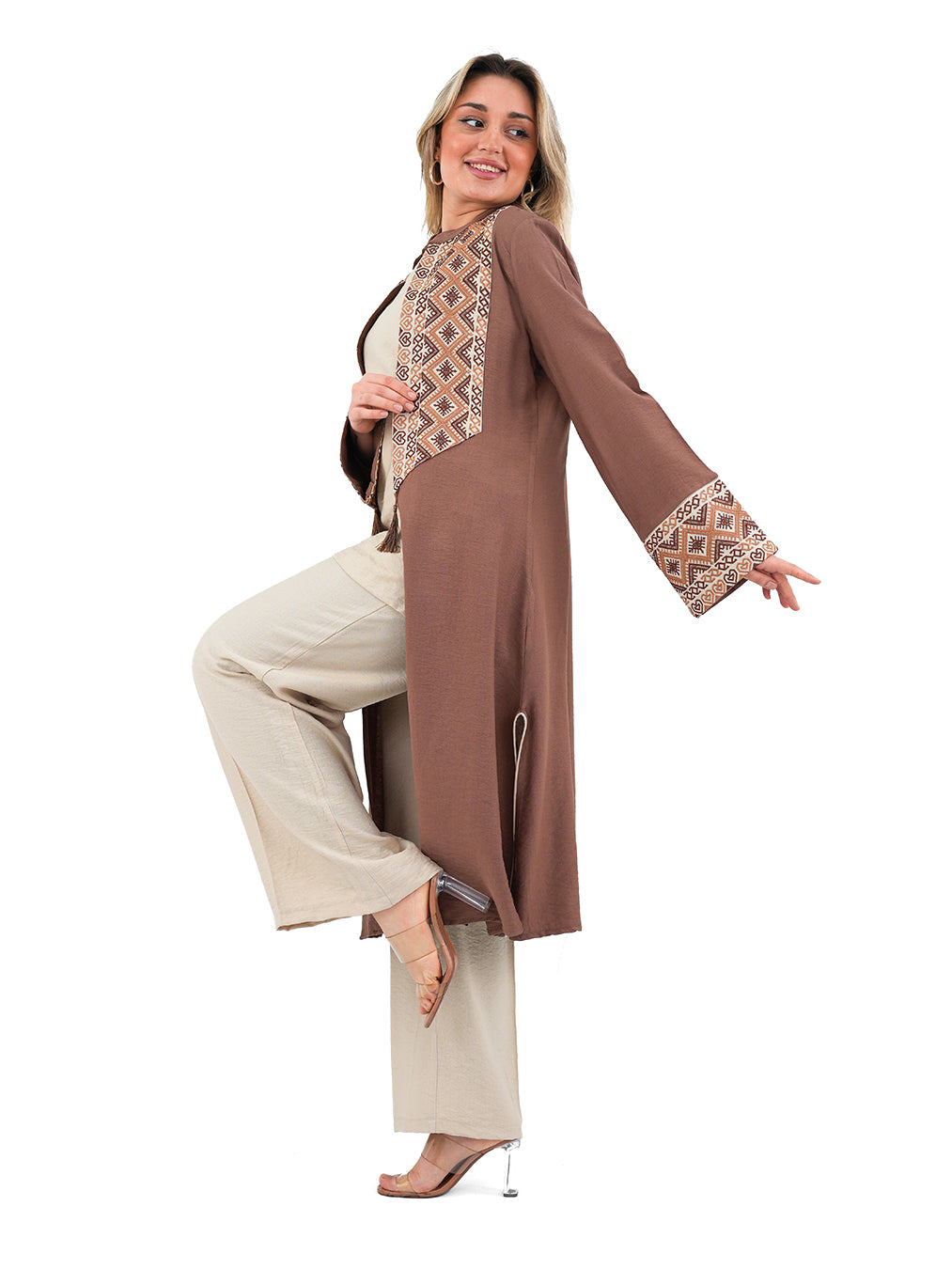 Maya Three-Piece Bisht