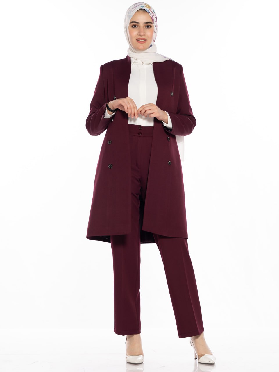 Houda Formal Suit, Sizes 42–52 - She Chocolate