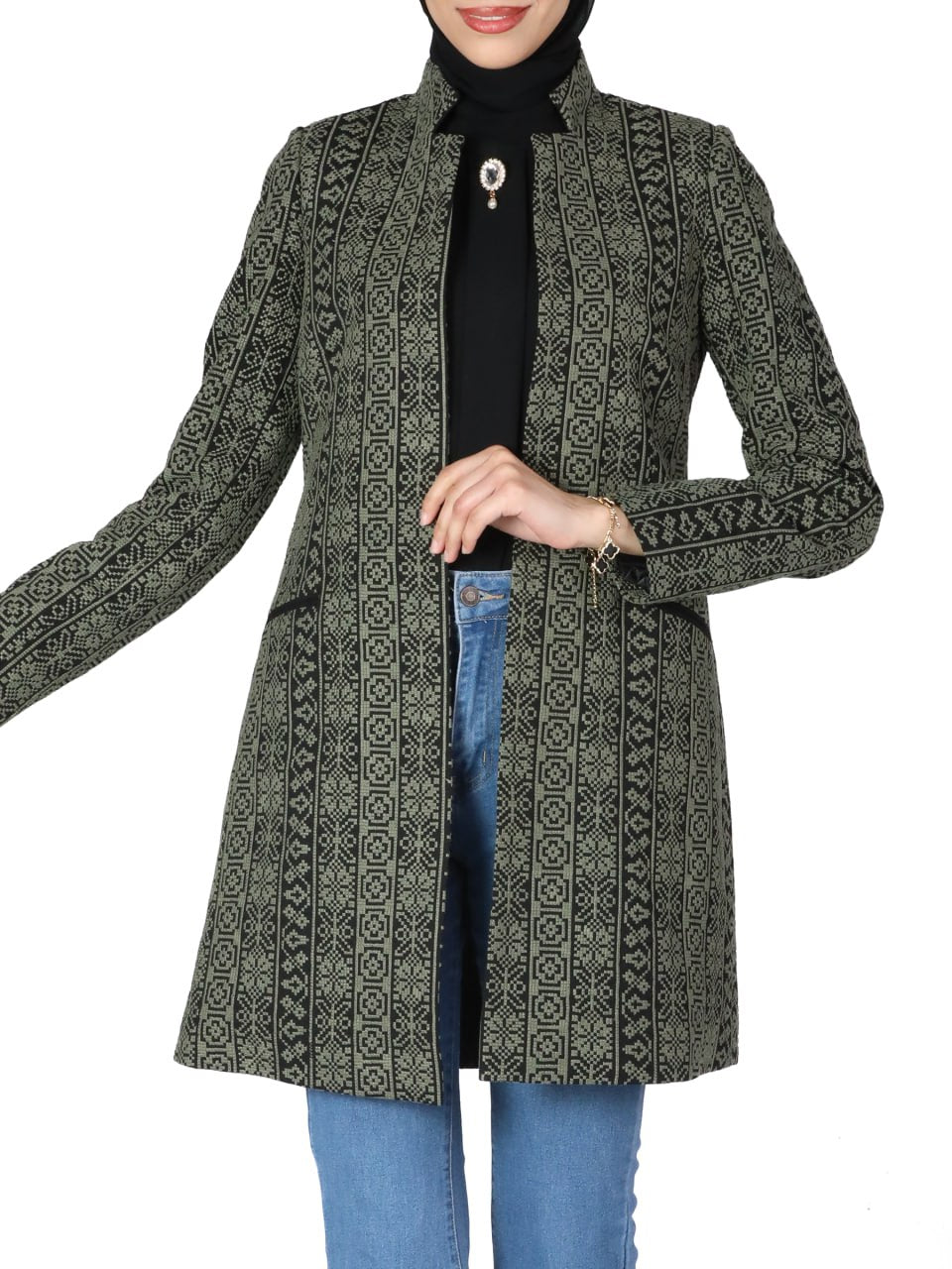 Bloom of Canaan Embroidered Blazer