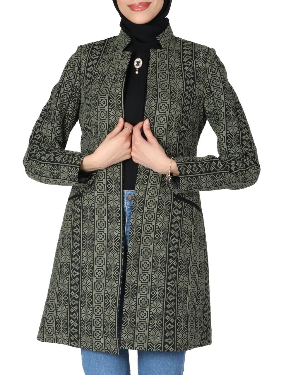 Bloom of Canaan Embroidered Blazer